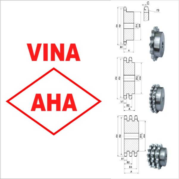 Nhông xích đĩa xích loại B