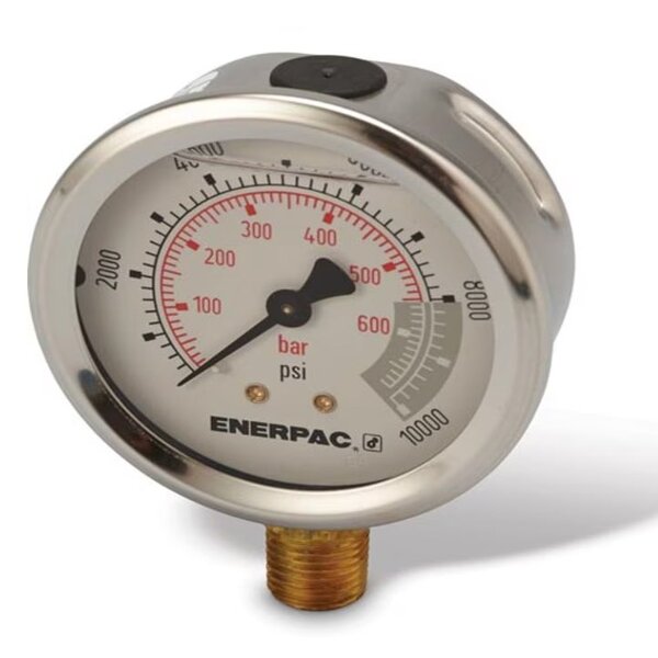 Đồng hồ áp suất 25inch V01 G2535L - Thiết Bị Thủy Lực ENERPAC - Công Ty Cổ Phần Kỹ Thuật DAVITA