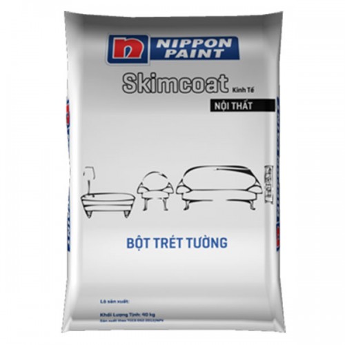 Bột trét tường nội thất Nippon - Sơn Nước Hoàng An - Công Ty TNHH TM DV XD Hoàng An