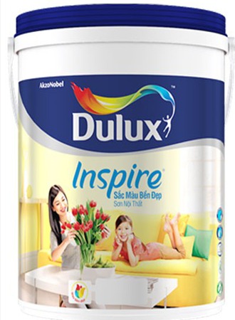 Sơn Dulux Inspire bề mặt mờ - 39A 5L - Sơn Nước Hoàng An - Công Ty TNHH TM DV XD Hoàng An