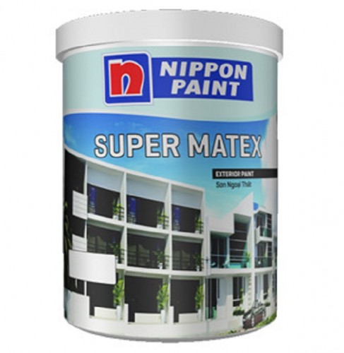 Sơn ngoại thất Nippon Super Matex 5L - Sơn Nước Hoàng An - Công Ty TNHH TM DV XD Hoàng An