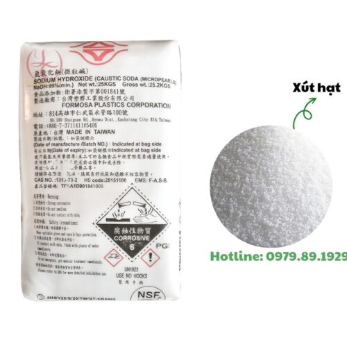 Xút hạt NaOH 99% - Hóa Chất Công Nghiệp Lộc Thiên - Công Ty TNHH Đầu Tư Phát Triển Lộc Thiên