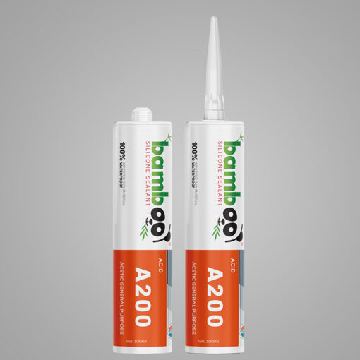 Keo silicone Bamboo Sealant Acid A200 - Tổng Kho Keo Dán Saha Hồ Chí Minh - Công Ty TNHH Thương Mại Dịch Vụ Trực Tuyến Saha