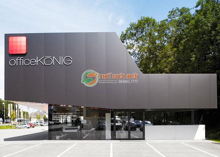 Thiết kế thi công mặt dựng Alu