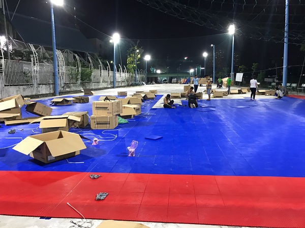Cụm 6 sân futsal ngoài trời