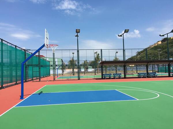 Sân tennis, sân bóng rổ Cam Ranh