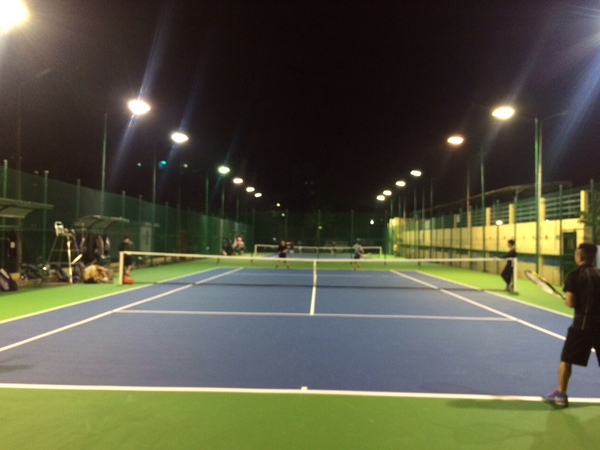 Sân tennis trường đại học Hàng Hải