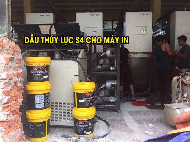 Dầu thủy lực cho máy in