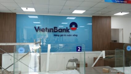 Hệ thống ngân hàng Vietinbank - Thi Công Quảng Cáo Huỳnh Phong - Công Ty TNHH Quảng Cáo Huỳnh Phong