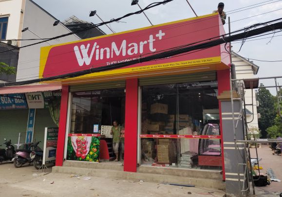 Thi công biển quảng cáo siêu thị Winmart - Thi Công Quảng Cáo Huỳnh Phong - Công Ty TNHH Quảng Cáo Huỳnh Phong