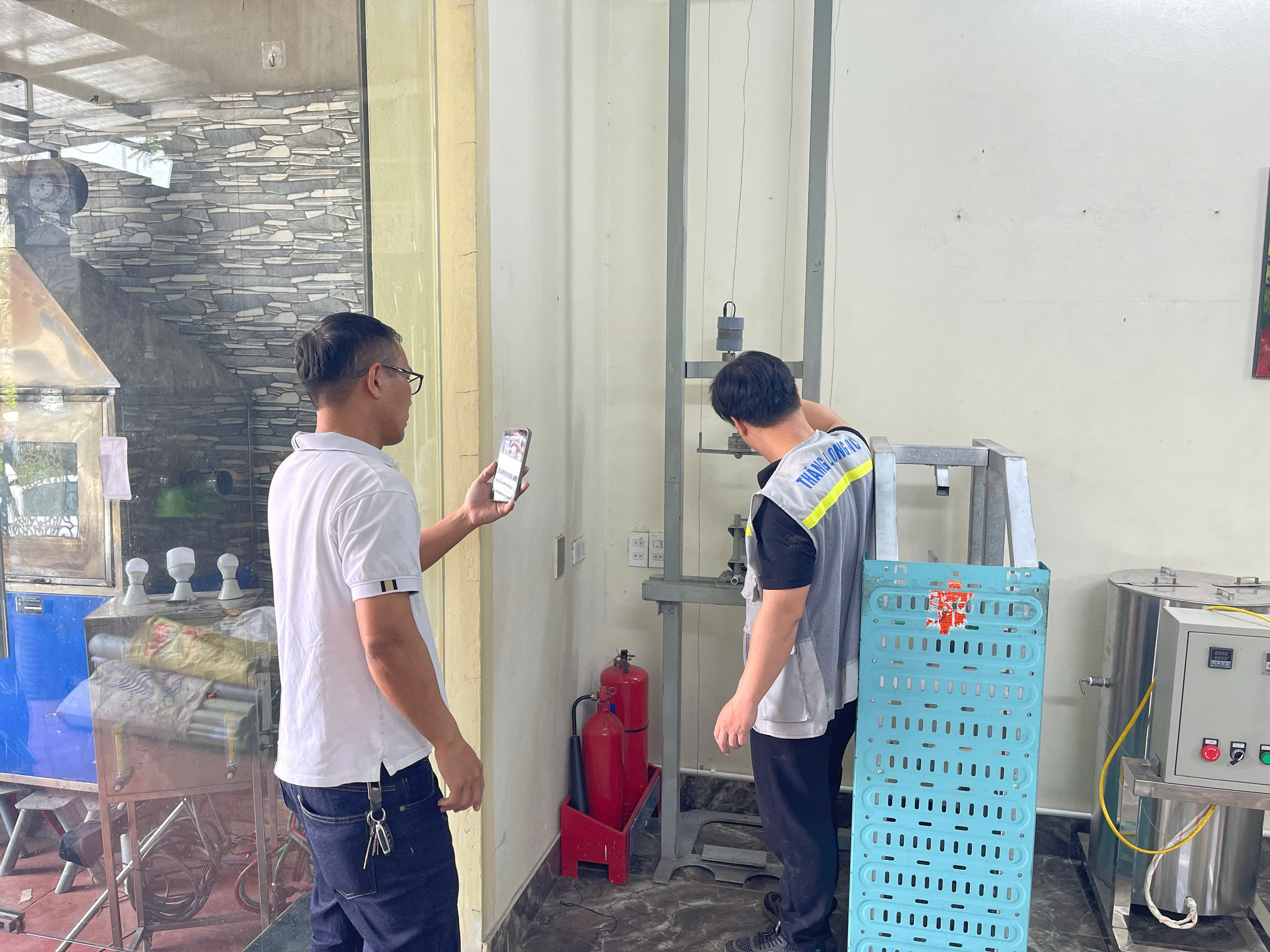 Thí nghiệm vật tư cơ điện - PCCC