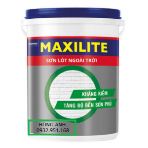 Sơn lót Maxilite ngoài trời 18l - Sơn Hùng Anh - Công Ty TNHH Hùng Anh Paint