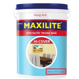 Sơn nội thất maxilite Hi-cover 18l - Sơn Hùng Anh - Công Ty TNHH Hùng Anh Paint