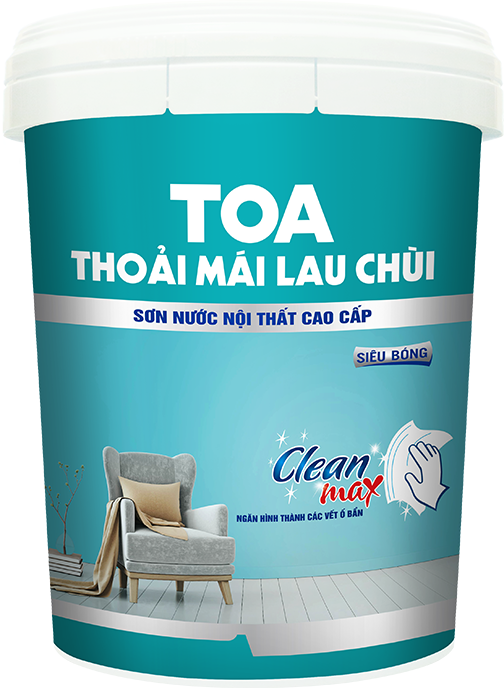 TOA thoải mái lau chùi - Sơn Hùng Anh - Công Ty TNHH Hùng Anh Paint