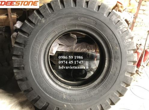 Lốp hơi 14.00-24 28PR Deestone - Lốp xe nâng 23-25 tấn - Xe Nâng Hàng HDVN Việt Nam - Công Ty Cổ Phần Công Nghiệp HDVN Việt Nam