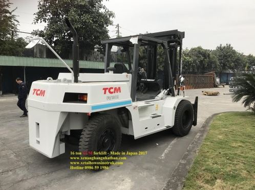 Xe nâng TCM 11.5 -12 - 13.5 - 15 - 16 tấn - Xe Nâng Hàng HDVN Việt Nam - Công Ty Cổ Phần Công Nghiệp HDVN Việt Nam