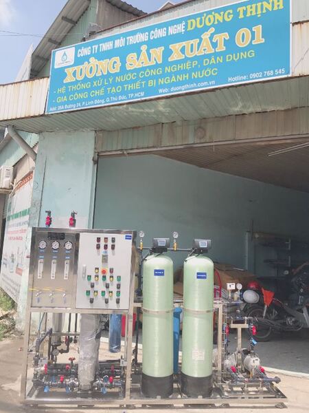 Hệ RO 300 lít/h cho Boiler