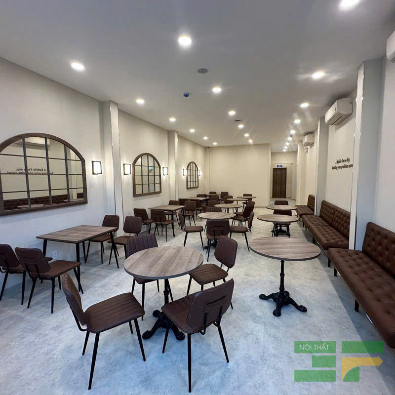 Bàn ghế cho cafe KOI Sư Vạn Hạnh