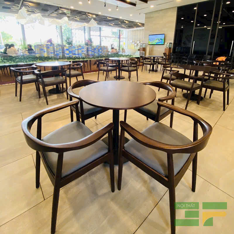 Bàn ghế cho cafe Trung Nguyên