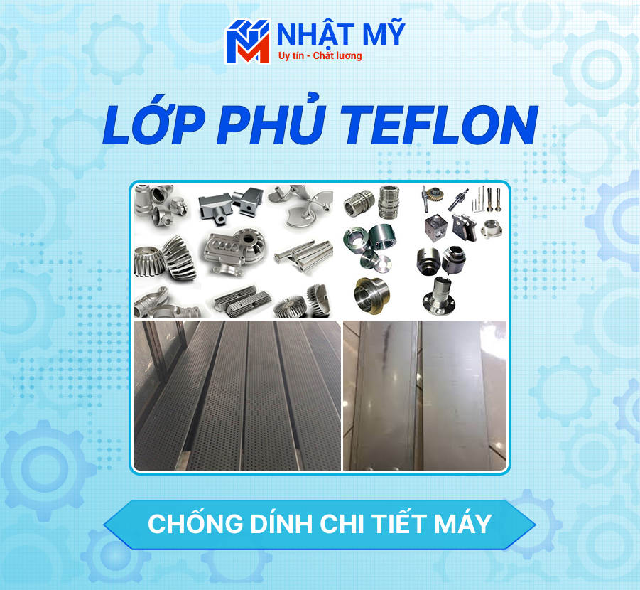 Chống dính chi tiết máy - Chống Dính Kim Loại Nhật Mỹ  - Công Ty TNHH Chế Tạo Và Sơn Chống Dính Kim Loại Nhật Mỹ
