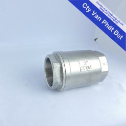 Van 1 chiều lò xo ren inox 304 - Van Công Nghiệp Phát Đạt - Công Ty TNHH Thương Mại Và Dịch Vụ Van Phát Đạt