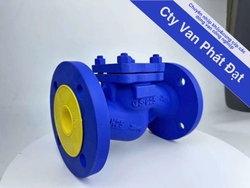 Van một chiều thép mặt bích PN16 - Van Công Nghiệp Phát Đạt - Công Ty TNHH Thương Mại Và Dịch Vụ Van Phát Đạt