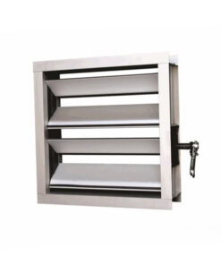 Van gió vuông cánh đúc tay gạt MLD - ống gió MK TECHNOS - Công Ty TNHH MK TECHNOS