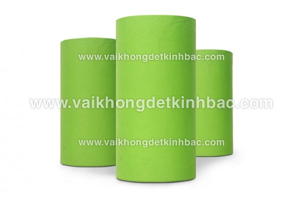 Vải không dệt màu xanh nõn chuối - Vải Không Dệt Bách Vượng - Công Ty Cổ Phần Tập Đoàn Đầu Tư Bách Vượng