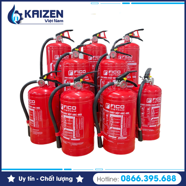 Bình chữa cháy bột Fico ABC