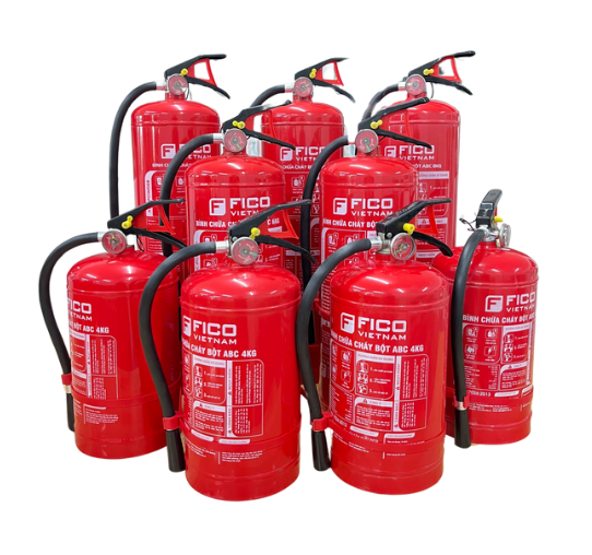 Bình chữa cháy bột Fico ABC