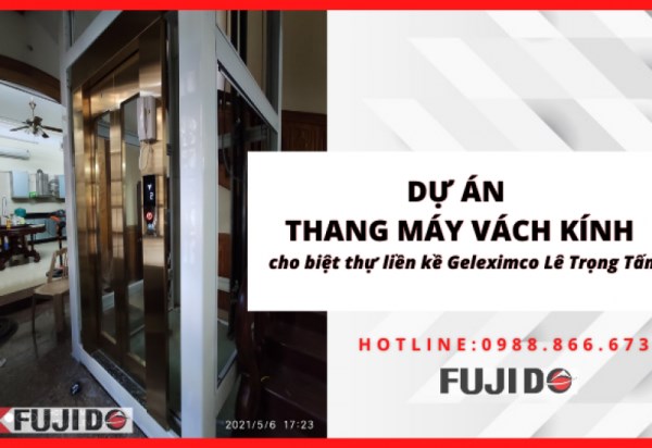 Biệt thự liền kề Geleximco - Thang Máy Gia Đình Fujido - Công Ty Cổ Phần Fujido