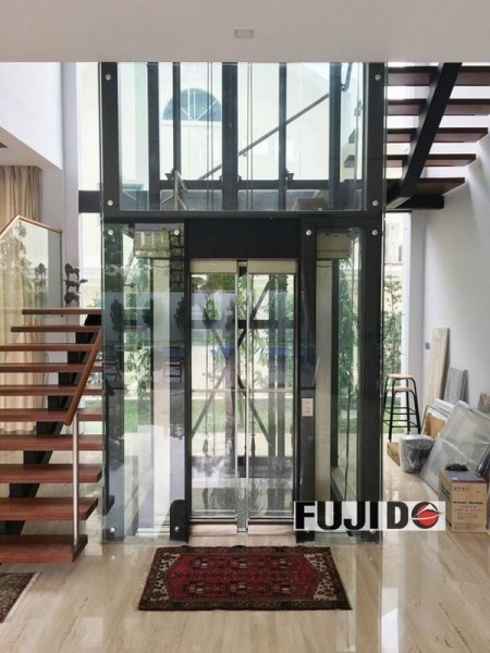 Thang máy vách kính - Thang Máy Gia Đình Fujido - Công Ty Cổ Phần Fujido