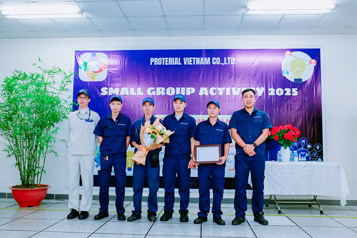 Small Group Activity 2025 tại Proterial Việt Nam