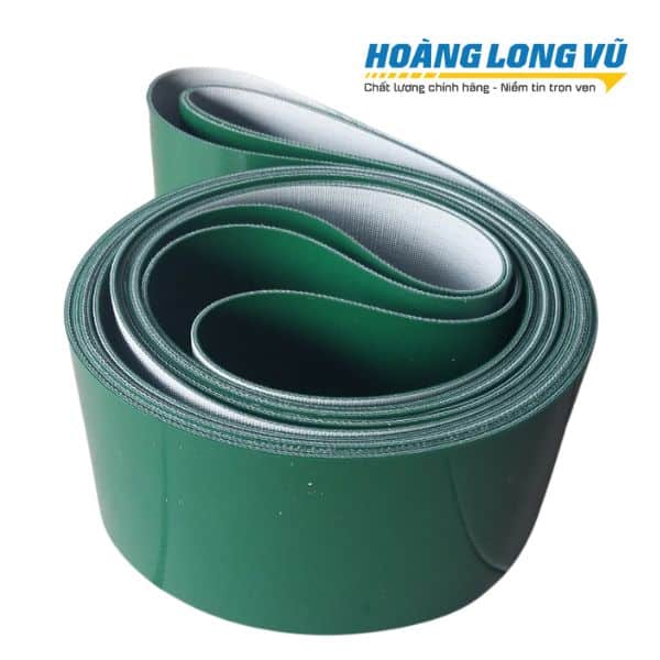 Băng tải PVC xanh