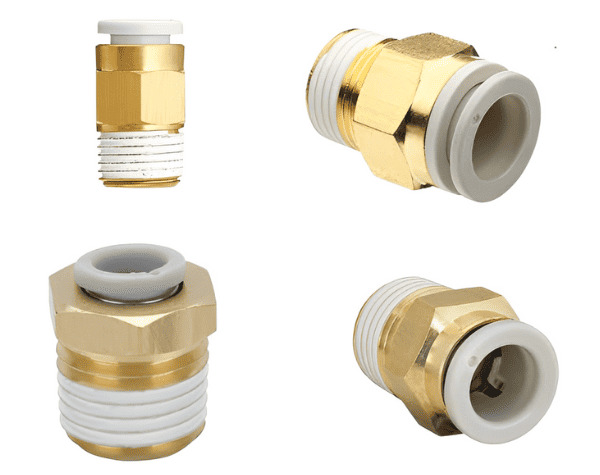 Đầu nối khí KQ2H12 03AS SMC