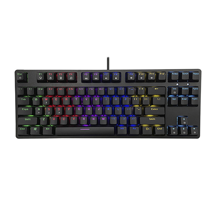 Bàn phím chơi game cơ E-DRA EK387L- Rainbow