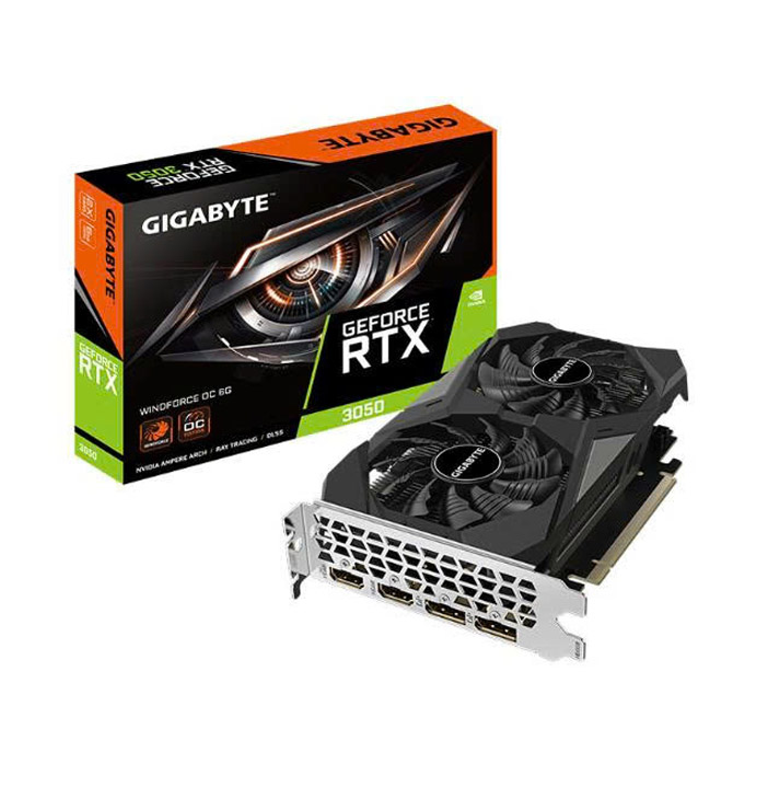 Card màn hình NVIDIA GeForce RTX 3050 Gigabyte 6GB GDDR6