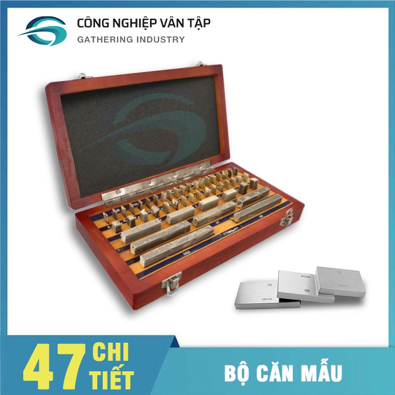 Bộ căn mẫu 47 chi tiết