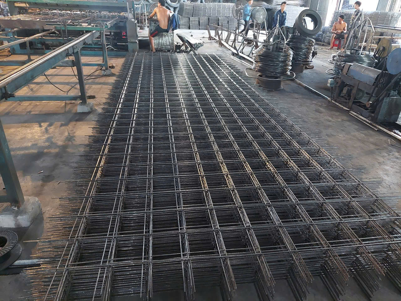 Lưới thép hàn đổ bê tông