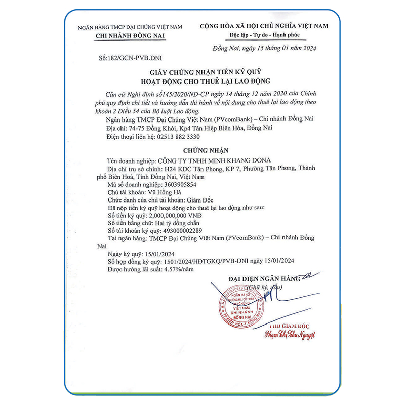 Chứng nhận tiền quý kỹ