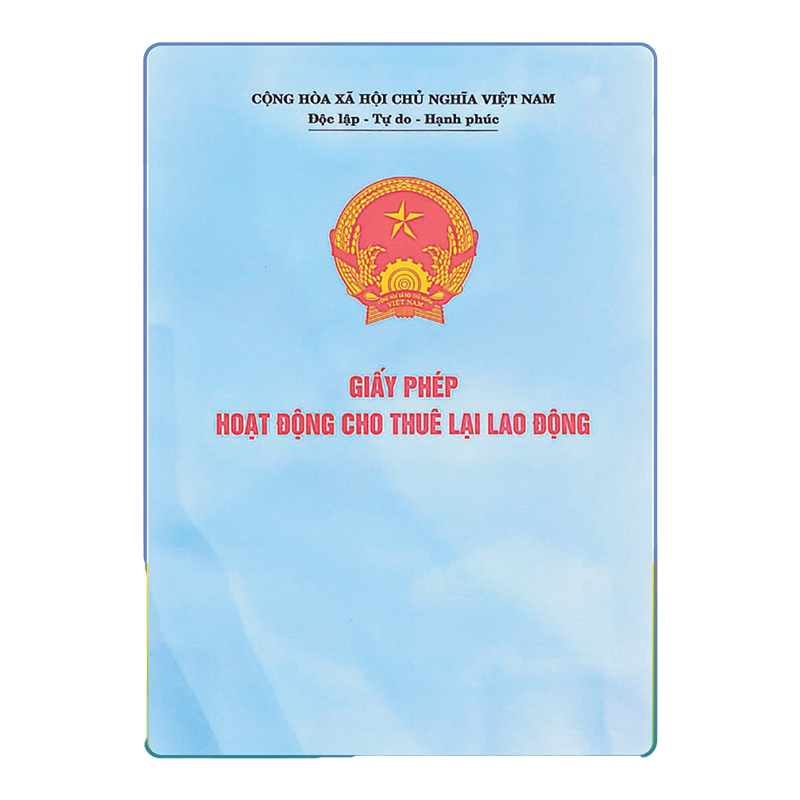 Giấy phép hoạt động cho thuê lao động