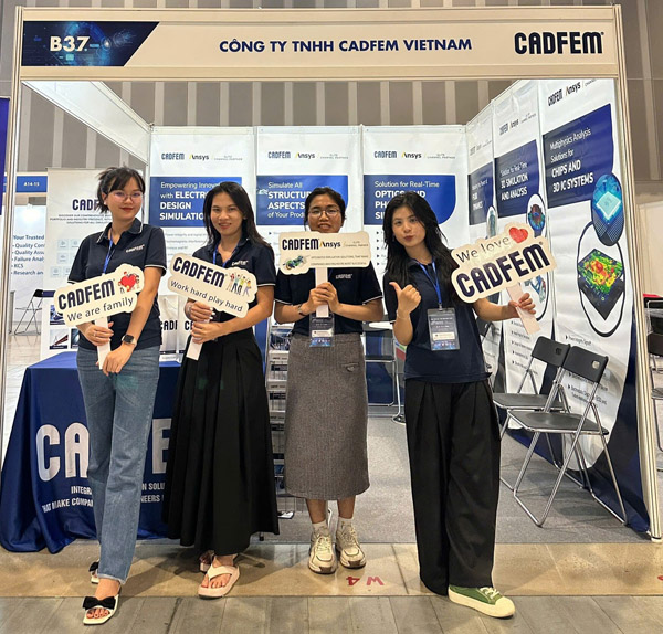 Hoạt động công ty - Phần Mềm Mô Phỏng  ANSYS - Công Ty TNHH CADFEM Vietnam