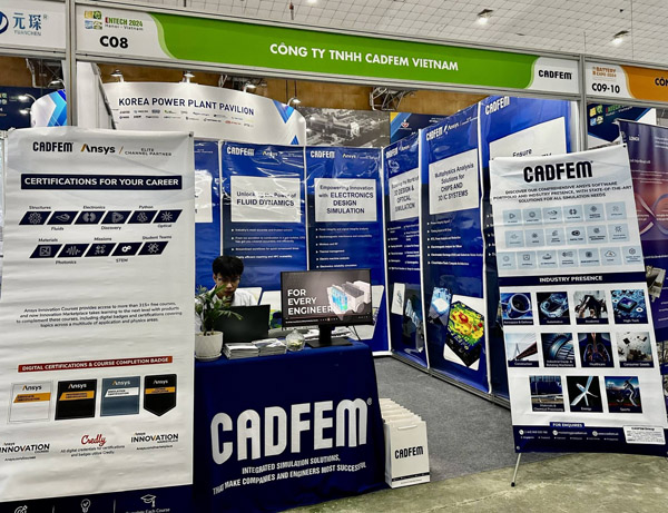 Hoạt động công ty - Phần Mềm Mô Phỏng  ANSYS - Công Ty TNHH CADFEM Vietnam