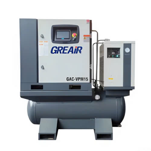 Máy nén trục vít 3 trong 1