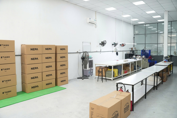 Hình ảnh xưởng sản xuất - Công Ty TNHH May Mặc Happy Cap