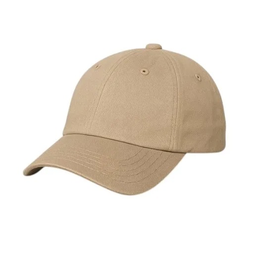 Mũ bóng chày màu Beige cơ bản - Nón Mũ Happy Cap - Công Ty TNHH May Mặc Happy Cap