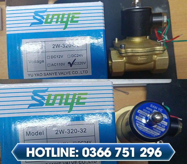 Van điện từ 2W 320 32 220V - Linh Kiện Máy Văn Phòng Minh Hà - Công Ty TNHH Thiết Bị Kỹ Thuật Minh Hà Bắc Ninh