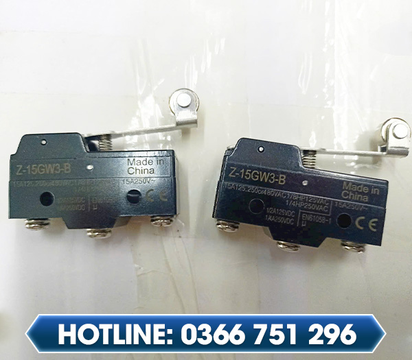 Công tắc hành trình Omron Z-15GW3-B - Linh Kiện Máy Văn Phòng Minh Hà - Công Ty TNHH Thiết Bị Kỹ Thuật Minh Hà Bắc Ninh