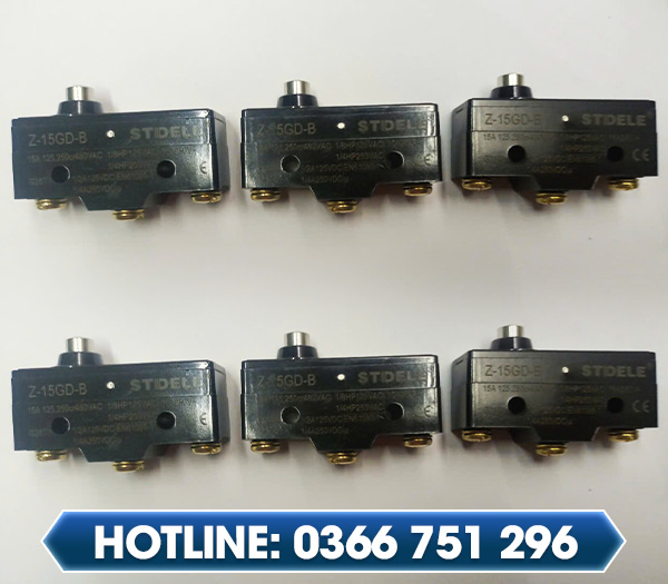 Công tắc hành trình Z-15GD-B - Linh Kiện Máy Văn Phòng Minh Hà - Công Ty TNHH Thiết Bị Kỹ Thuật Minh Hà Bắc Ninh