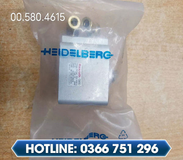 Xi lanh khí nén Heidelberg 00.580.4615 - Linh Kiện Máy Văn Phòng Minh Hà - Công Ty TNHH Thiết Bị Kỹ Thuật Minh Hà Bắc Ninh